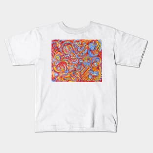 abstract party Kids T-Shirt